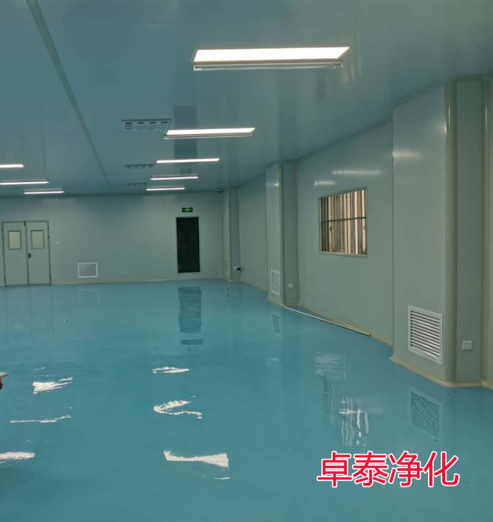 河北玻璃廠凈化車間裝修設計公司河北建設十萬級玻璃生產(chǎn)潔凈廠房公司找卓泰凈化